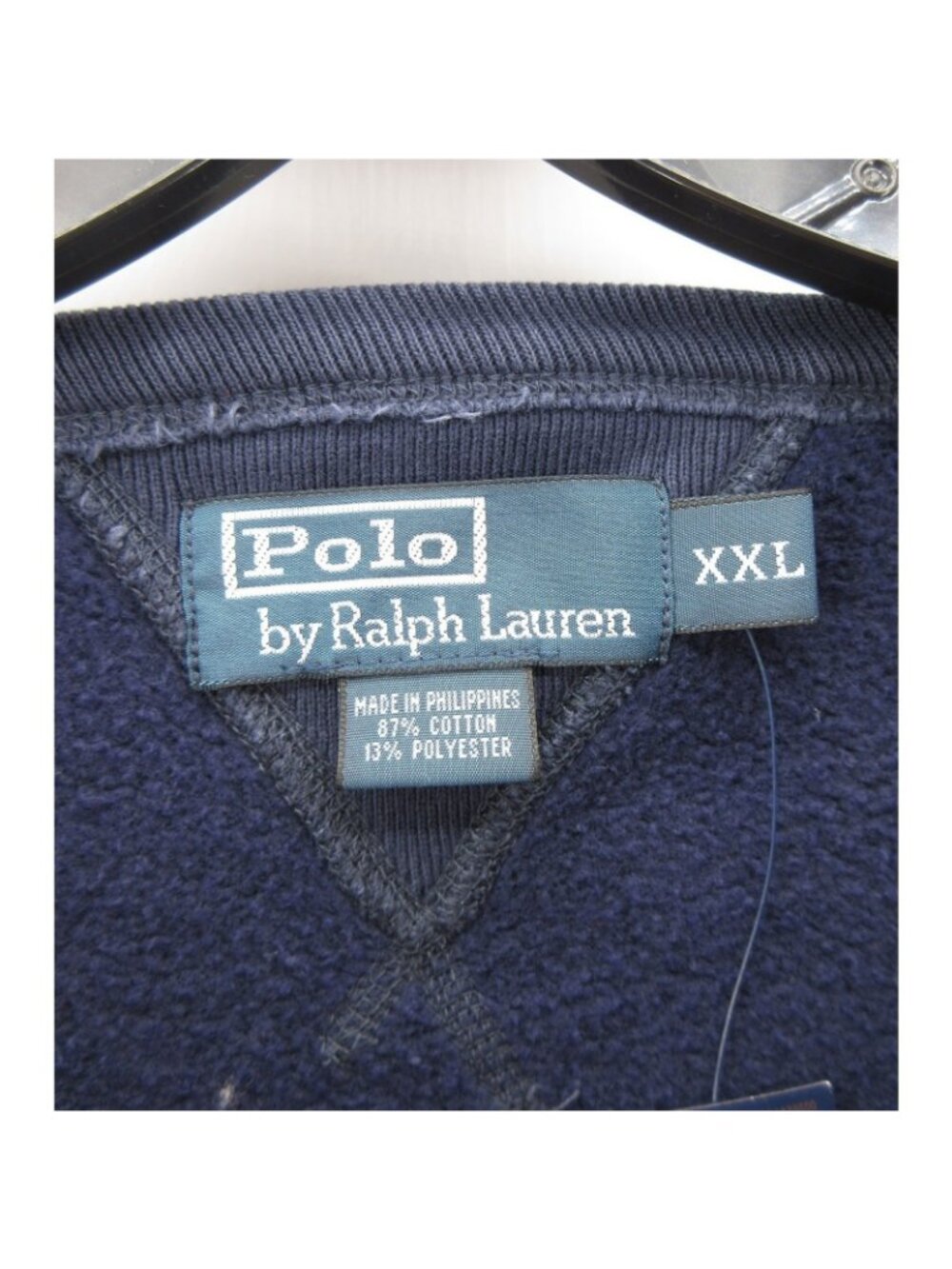 Polo Ralph Lauren Sweatshirt XXL Norfolk Naval Station Navy Pullover - Picture 10 of 11